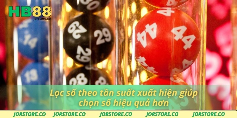 Lọc số theo tần suất xuất hiện giúp chọn số hiệu quả hơn